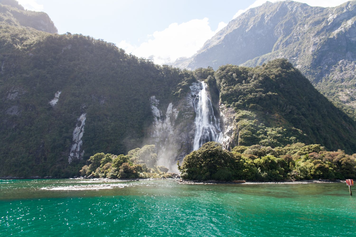 Milford Sound Waterfalls New Zealand Photography Lis Dingjan Nowhere & Everywhere Travel Sustainability Free Range Pixels Blog