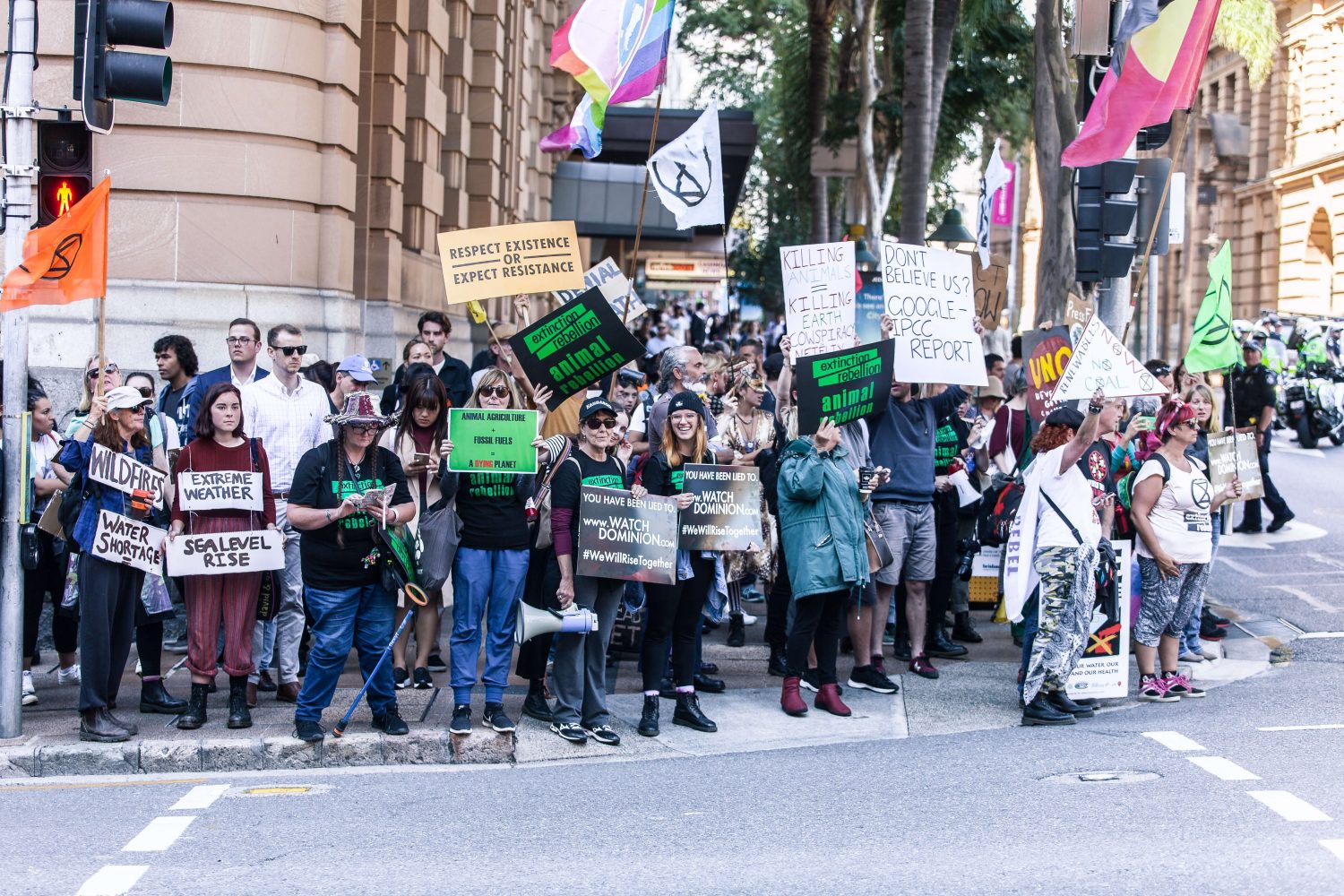 Extinction Rebellion Protest Brisbane Australia UK Photos - Nowhere & Everywhere - Climate Change Crisis Biodiversity